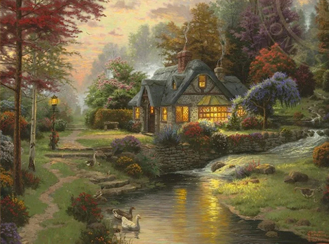 Thomas Kinkade - Painter or the Light Thomas Kinkade - Painter or the Light